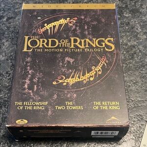 The Lord of the Rings DVD Box Set